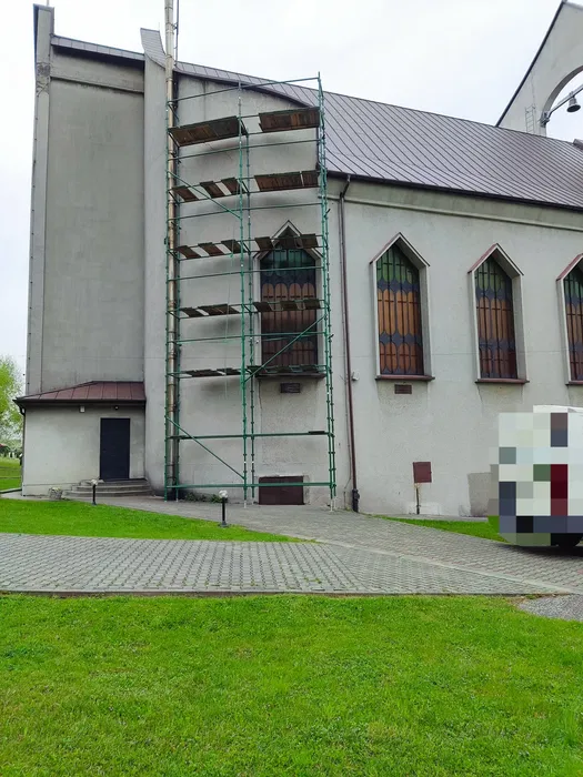 Wynajem rusztowania choinkowego