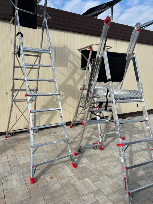 Drabina Faraone, rusztowanie Clim Tec wynajem, wypożyczenie POZNAŃ