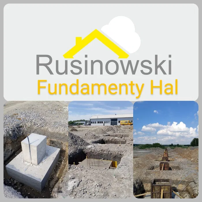 Posadzki przemysłowe RUSINOWSKI Beton Stemplowany Odciskany fundament