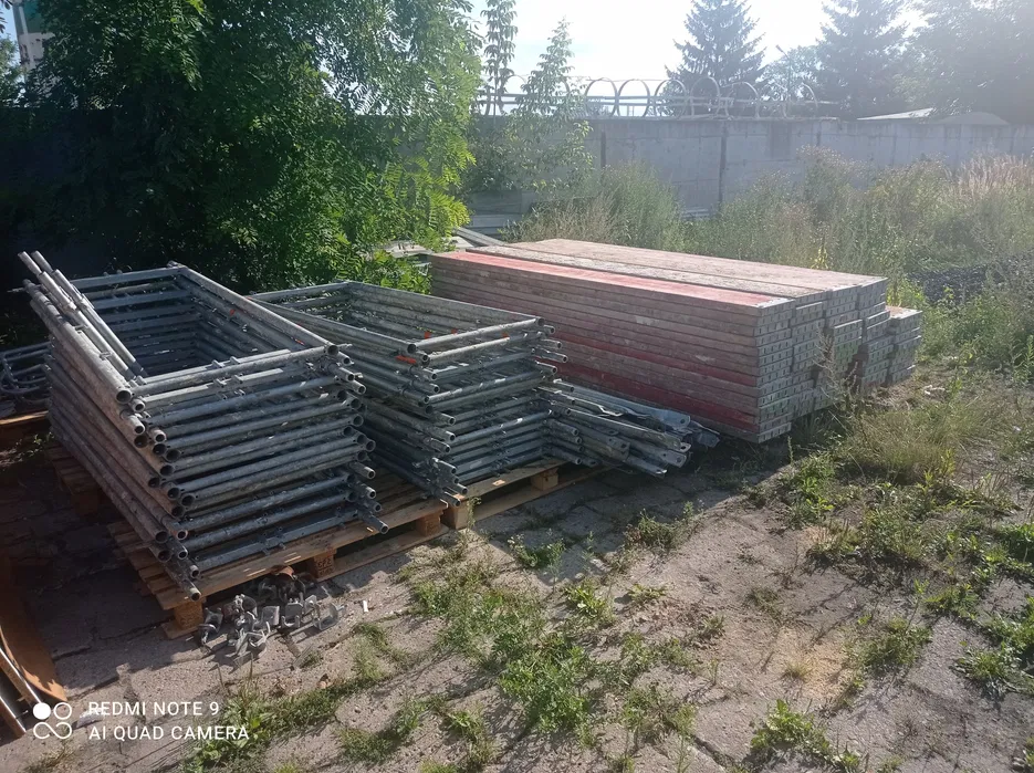 Wynajem rusztowania Plettac Transport na miejsce