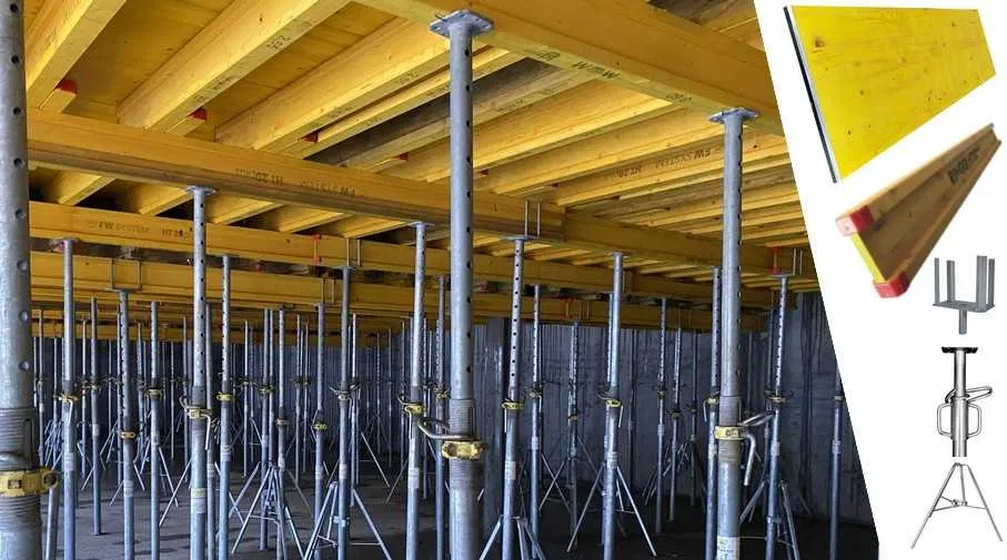 Wynajem szalunków stropowych