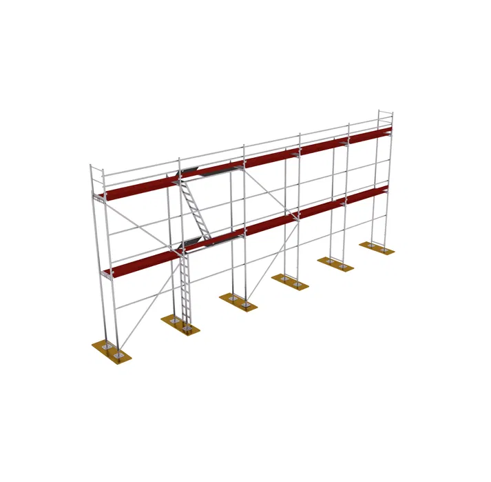 rusztowanie elewacyjne plettac fasadowe wynajem najem