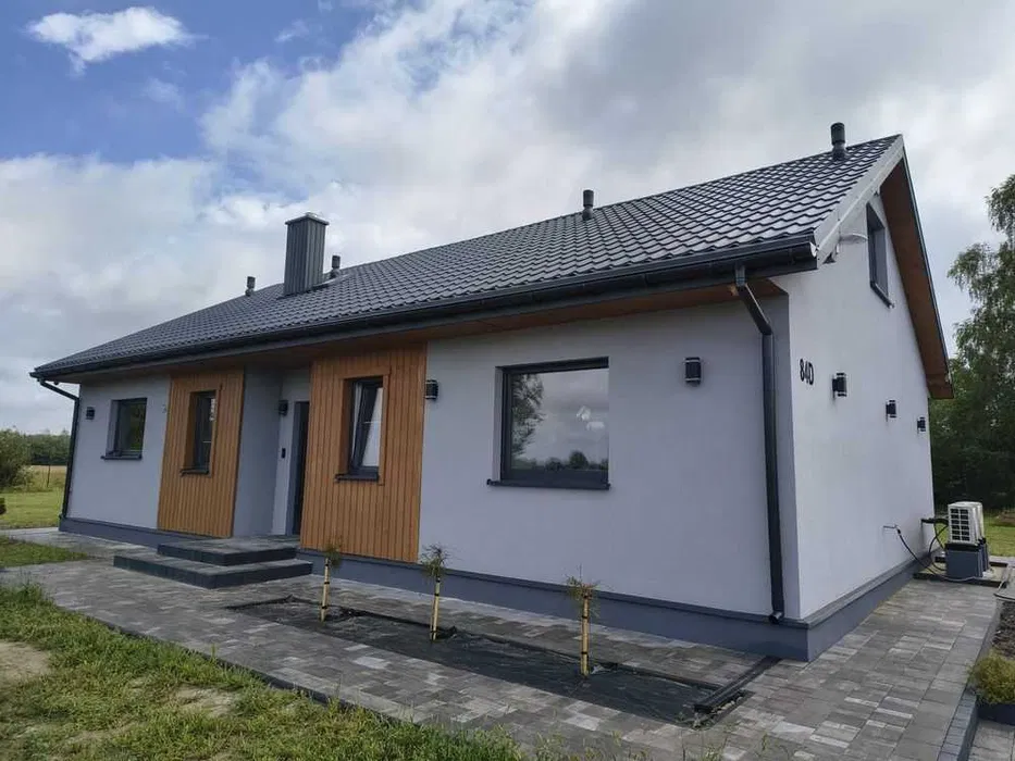 Dom energooszczędny 109 m2 + 15 m2 tarasu do postawienia na działce