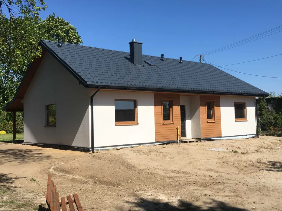 Dom energooszczędny 109 m2 + 15 m2 tarasu do postawienia na działce