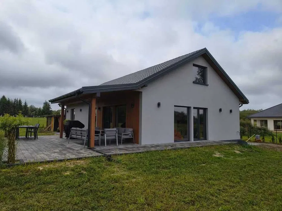 Dom energooszczędny 109 m2 + 15 m2 tarasu do postawienia na działce