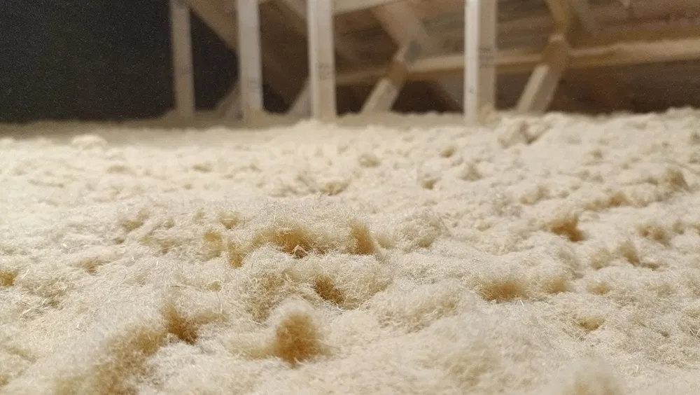 Wdmuchiwaną wełna drzewna Naturheld jak steico ocieplenia celuloza