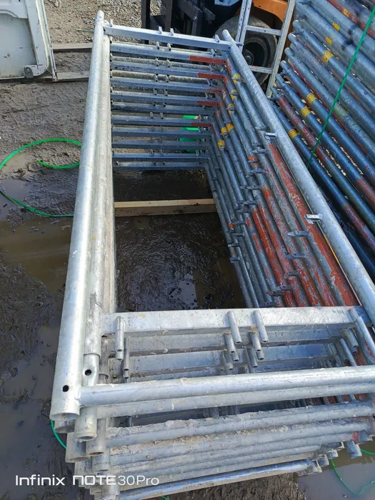 WYNAJEM Rusztowanie poznańskie typu plettac 180m2 ZŁOTORYJA