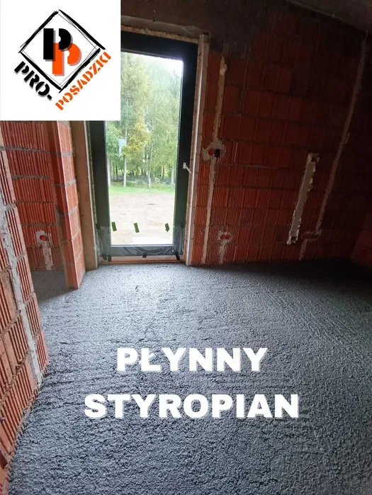 Płynny Styropian/ Izolacja /Układanie Styropianu / Wylewka Anhydrytowa