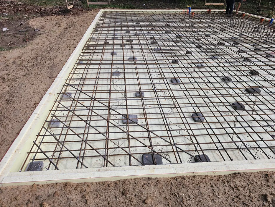 Płyta fundamentowa-dom jednorodziny ,dom na zgloszenie 35 m2