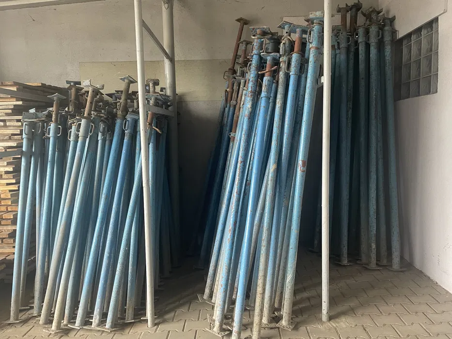 Stemple/podpory budowlane, dźwigary, szalunki stropowe - wynajem