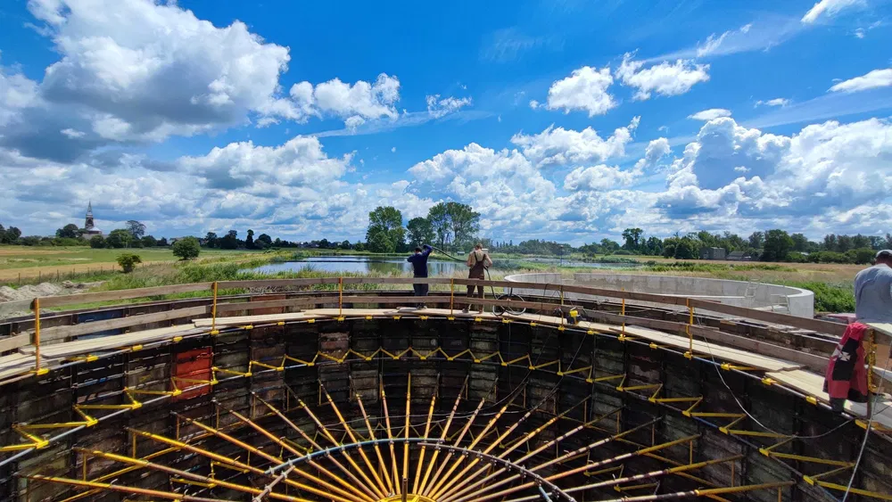 Szalunki do zbiorników na gnojowicę biogazownie rolnicze