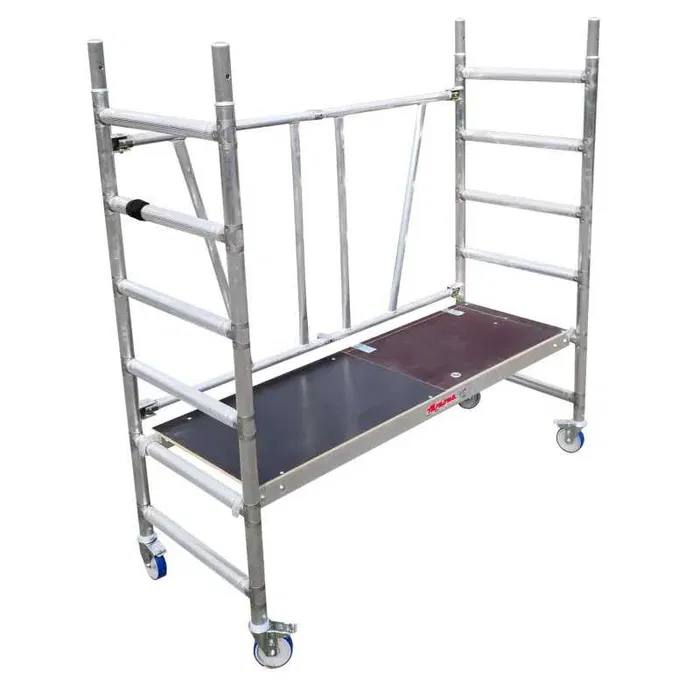 Wynajem rusztowanie aluminiowe jezdne Nowy Sącz – lekkie, stabilne