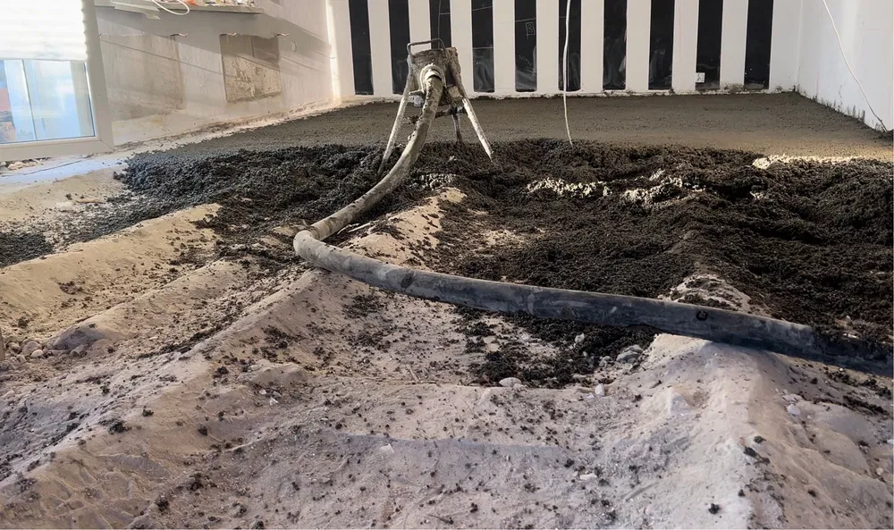 Posadzki Mixokret Przemysłowe STYROBETON Miksokret Wylewki Beton Płyty