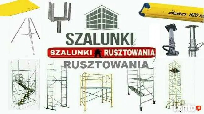 Wynajem rusztowanie stemple agregat skoczek odkurzacz piorący