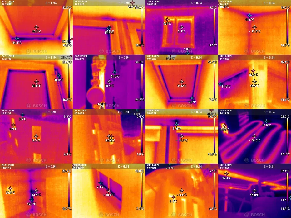 Kierownik budowy Inspektor nadzoru Odbiory mieszkań i domów Termowizja
