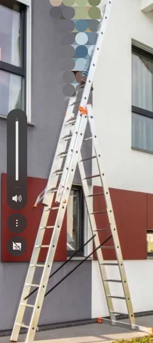 Wynajem,Drabina alu. od 3x7do3X15 szczebli i teleskopowa, rusztowania