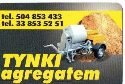 Tynki tradycyjne agregatem