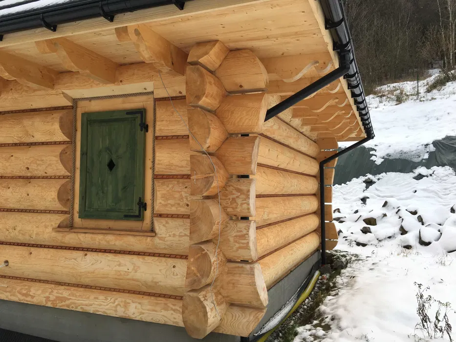 Domy całoroczne z pół bali i płazów. Cała Polska.