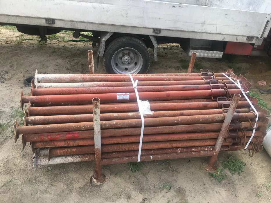 Stemple podpory budowlane rusztowania na wynajem