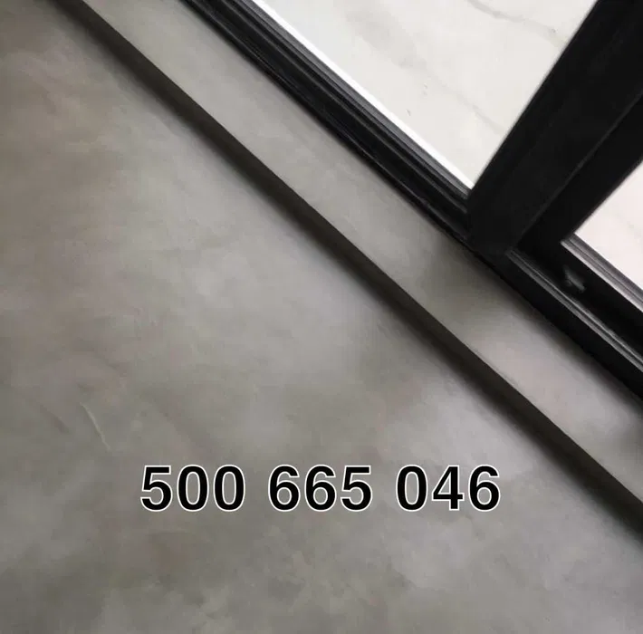 Mikrocement, mikrobeton, posadzki dekoracyjne, żywice