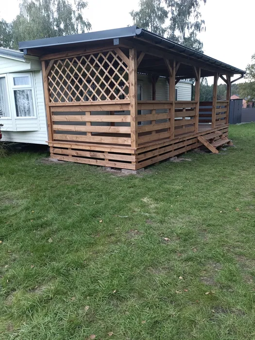 Zadaszenia i Tarasy KVH C24 | Domki Holenderskie i Kemping | Szadek
