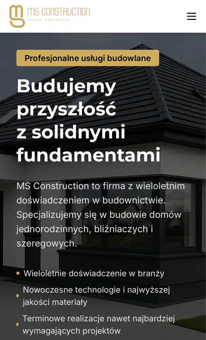 Profesjonalne usługi budowlane – stany surowe, domy, blizniaki, bloki