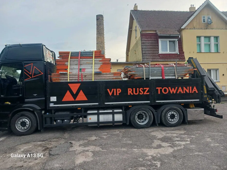 Wynajem rusztowań Poznań, montaż rusztowań, transport rusztowania