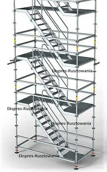 Wynajem - rusztowania aluminiowe, przejezdne, na schody -Białołęka Wwa