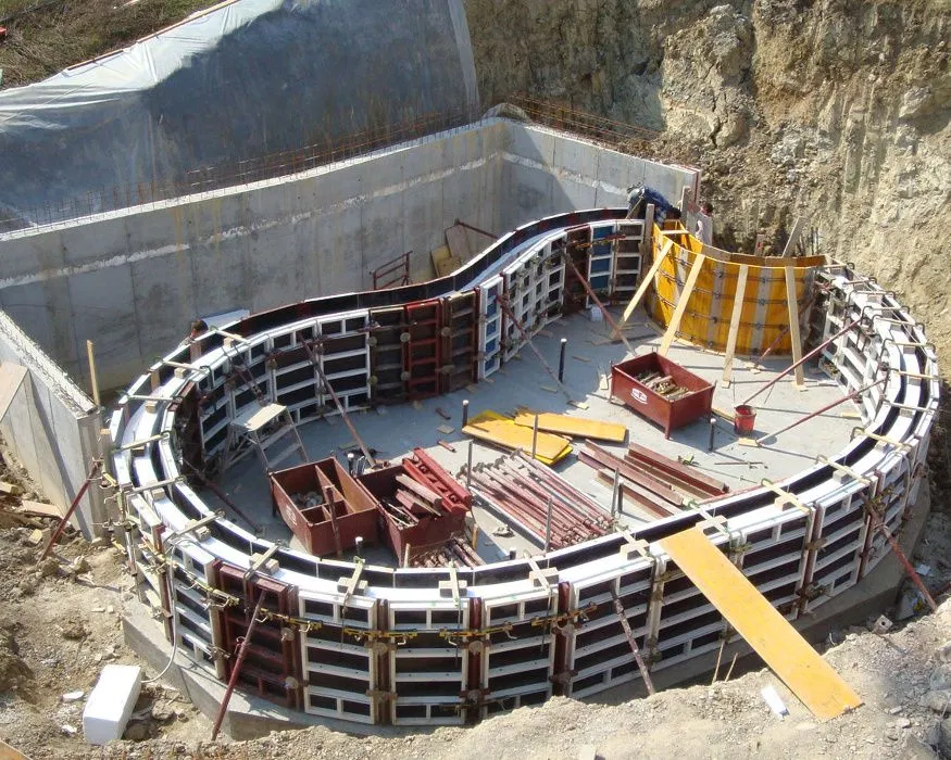 Szalunki Wynajem szalunków stropowych - ściennych Dźwigary Podpory