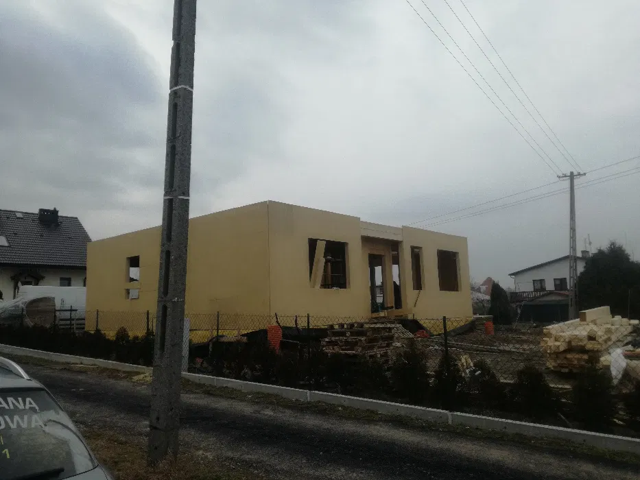 Budowa domów szkieletowych-KVH-ocieplone pianą PUR