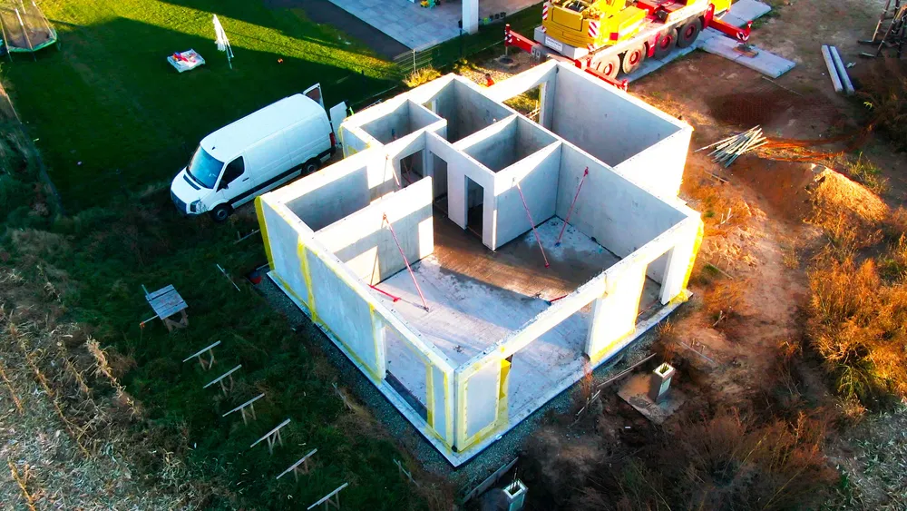 ściany żelbetowe prefabrykowane, keramzytobetonowe, kerazmyt