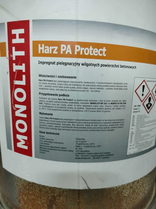 POSADZKI przemysłowe MONOLITH impregnat 30l. / posypka BH dur 54Z
