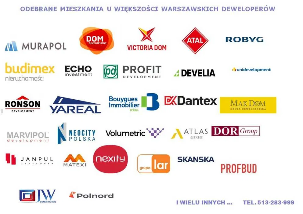 Odbiór mieszkania, domu, lokalu, Odbiory mieszkań, Cała Warszawa