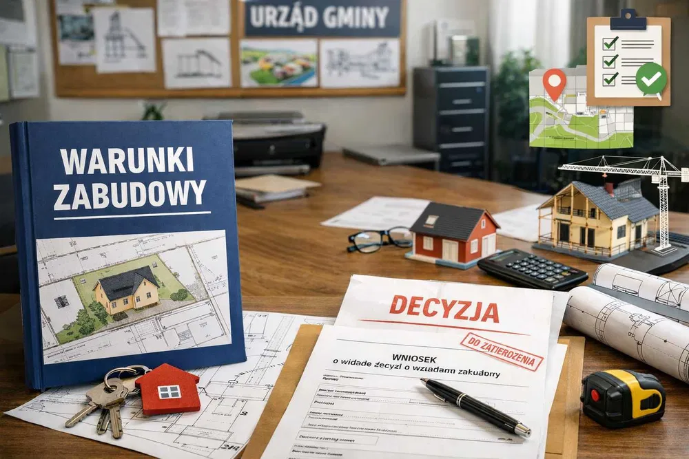 Architekt, Warunki zabudowy. Pomoc w uzyskaniu warunków zabudowy