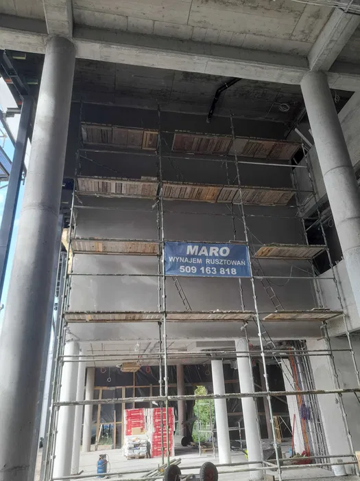 Rusztowanie choinkowe wynajem! 0,25zł za m2/dobę. Zagęszczarka 90kg.