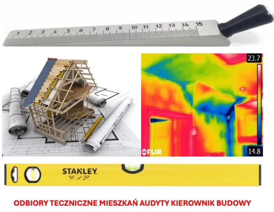 Odbiór techniczny mieszkania lokalu segmentu domu kierownik budowy