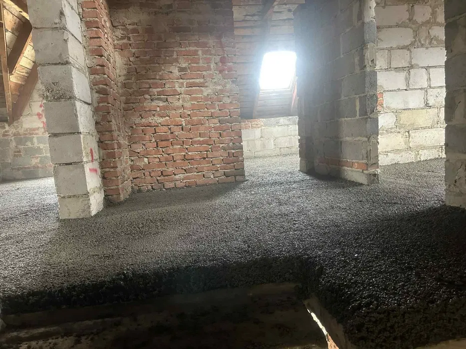 Styrobeton, płynny styropian