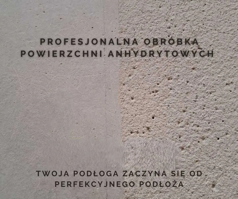 Profesjonalne szlifowanie powierzchni anhydrytowych -solidnie i szybko