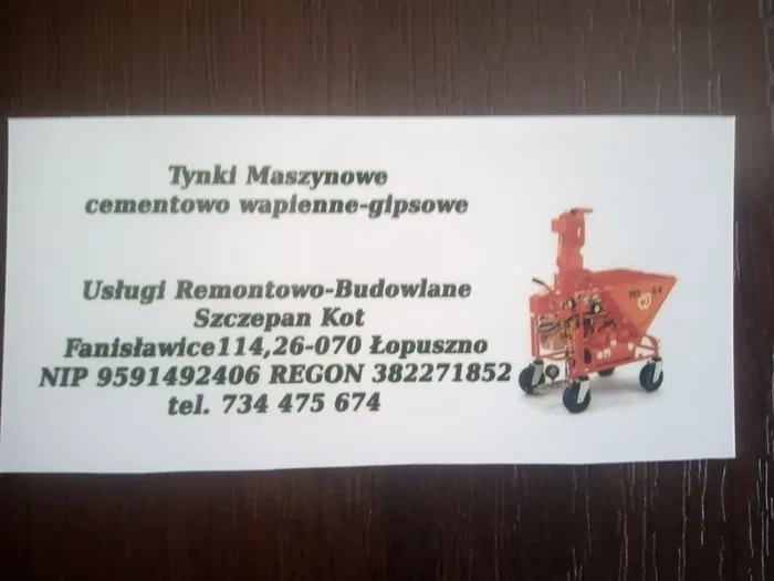 Tynki wewnętrzne maszynowe.Gipsowe,gipsowo- wapienne, hybrydowe