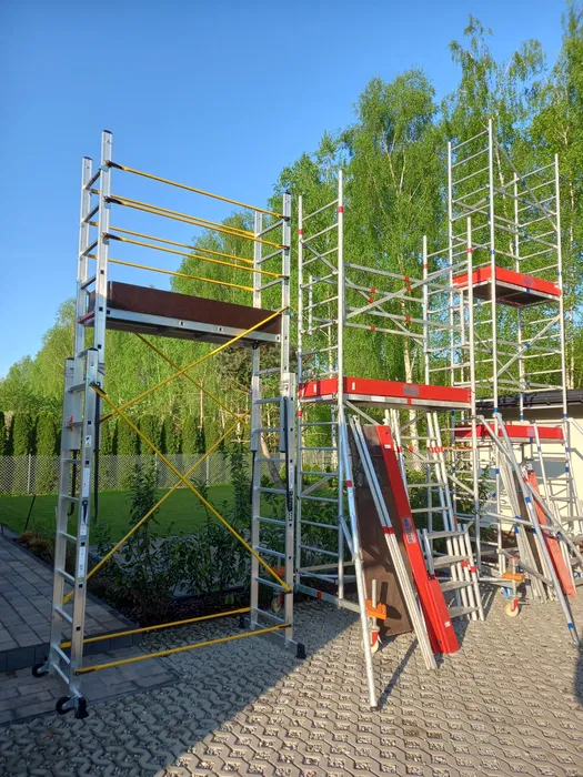 Rusztowania Aluminiowe 3m, 5m, 7m, 9m, 12m. Łódź WYNAJEM WYPOŻYCZ