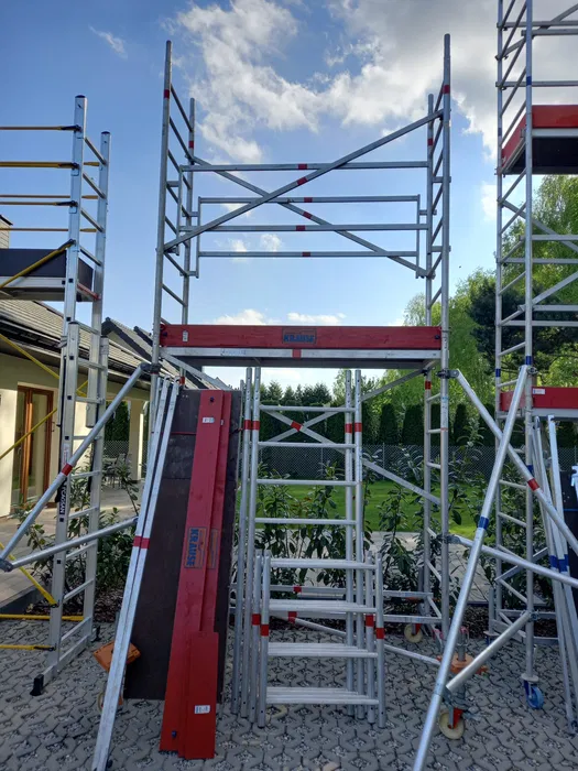 Rusztowania Aluminiowe 3m, 5m, 7m, 9m, 12m. Łódź WYNAJEM WYPOŻYCZ