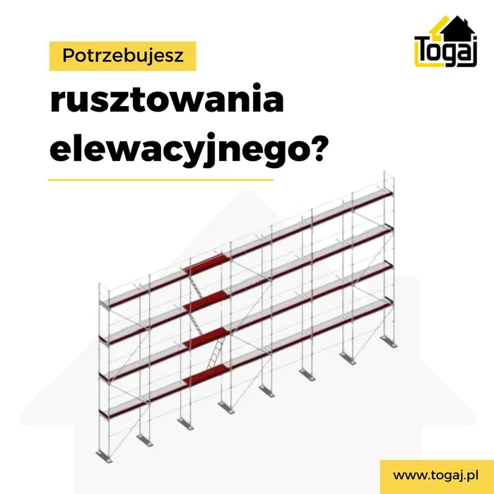 Rusztowanie elewacyjne schodowe warszawskie drabina wynajem