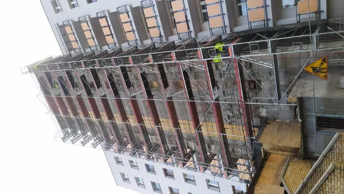 WYNAJEM Jaworzno - Rusztowanie elewacyjne fasadowe | Transport Montaż