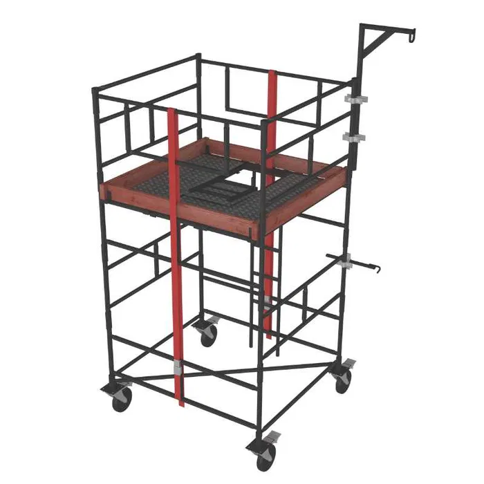 Rusztowanie warszawskie max 12m zestaw kompletny koła ramki podesty