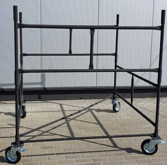 Rusztowanie warszawskie max 12m zestaw kompletny koła ramki podesty