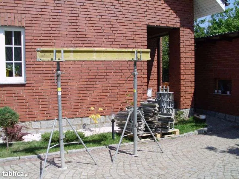 Wynajem wynajm stemple budowlane podpory doki trojnogi korony