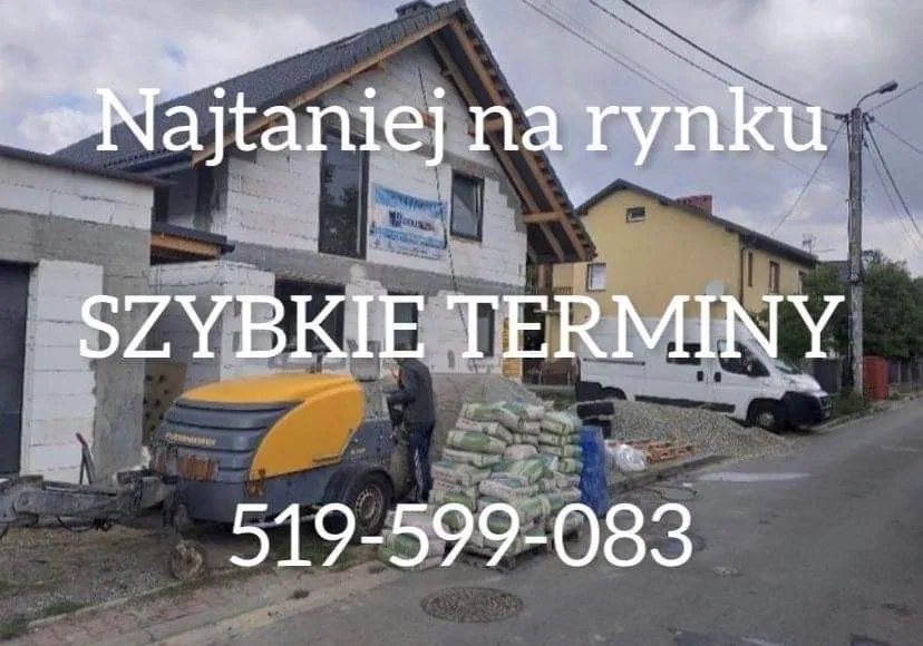 Wylewki cementowe MIXOKRET, anhydryt, styrobeton