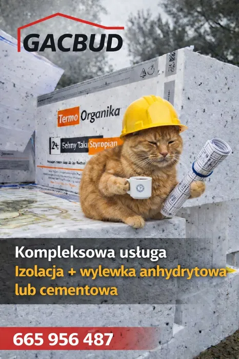Wylewki anhydrytowe/rozkladanie styropianu