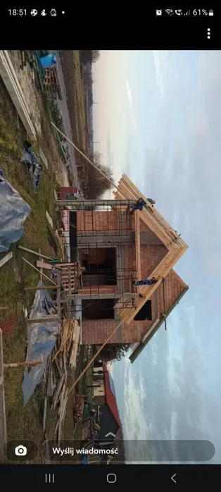 Dachy, więźby dachowe, pokrycia, rynny, kucie kominów.