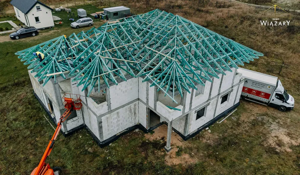 Drewniane wiązary dachowe Projektowanie, produkcja, montaż!